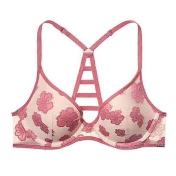 Victoria Secret PINK hibiscus flower bra - Picture 4 of 5